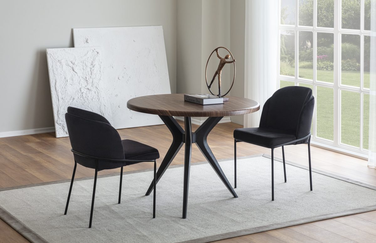 VERA CEVİZ KELEBEK Masa - Görsel 1