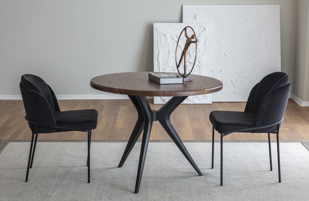 VERA CEVİZ KELEBEK Masa - Görsel 2