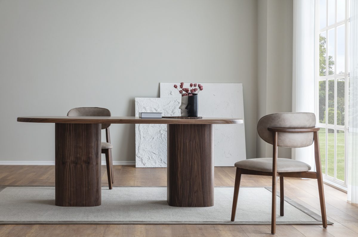 VERA CEVİZ KARE Masa - Görsel 2