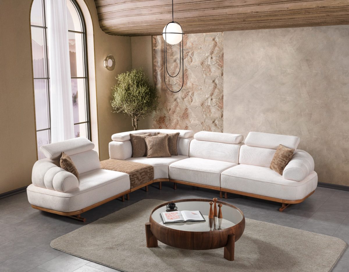 LOTUS KOSE1 (1) LOTUS Köşe Koltuk Takımı - Görsel 1