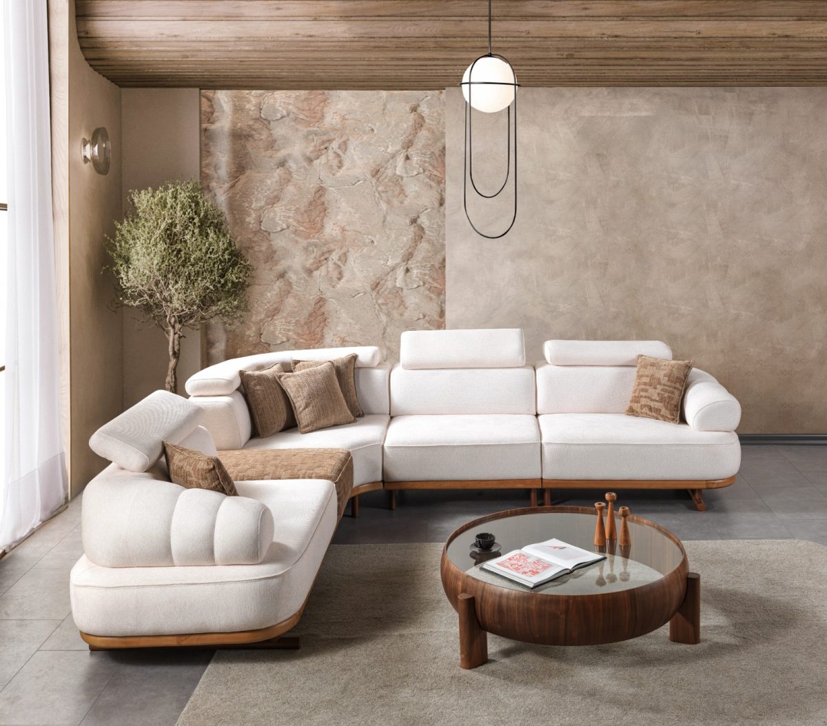 LOTUS Köşe Koltuk Takımı - Görsel 2