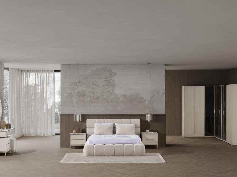 NEON Köşe Dolaplı Yatak Odası (10 KAPAK)