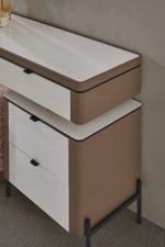 MOKA KİREMİT Köşe Dolaplı Yatak Odası (7 KAPAK) - Görsel 6