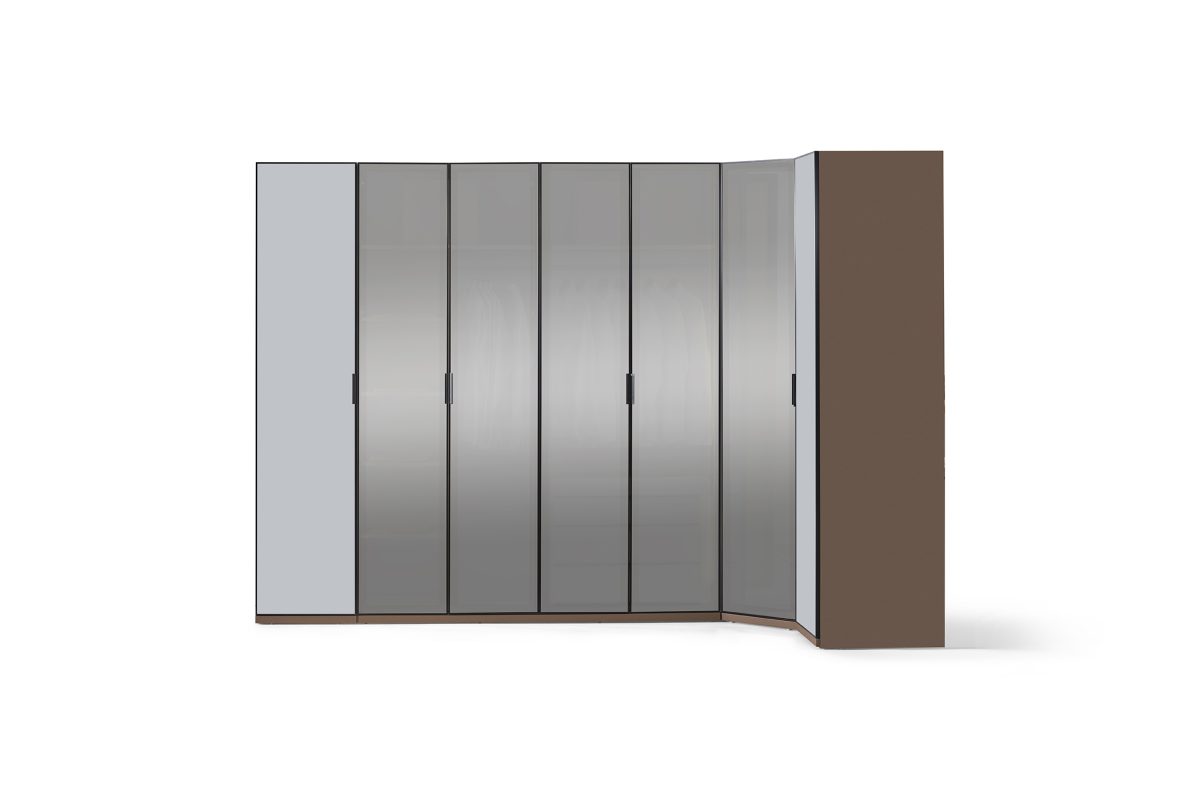 MOKA KİREMİT Köşe Dolaplı Yatak Odası (7 KAPAK) - Görsel 10