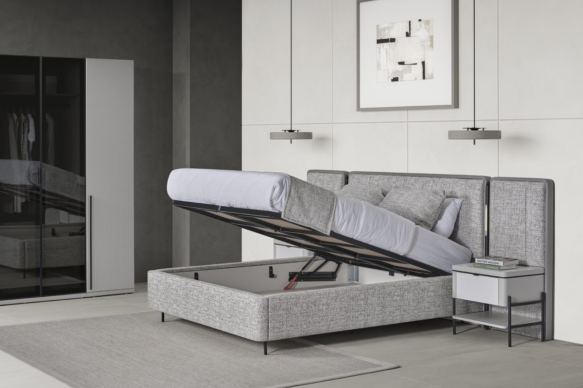 MOKA GRİ Köşe Dolaplı Yatak Odası (7 KAPAK) - Görsel 7