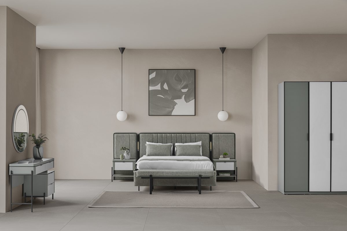 MOKA YEŞİL Yatak Odası - Görsel 3