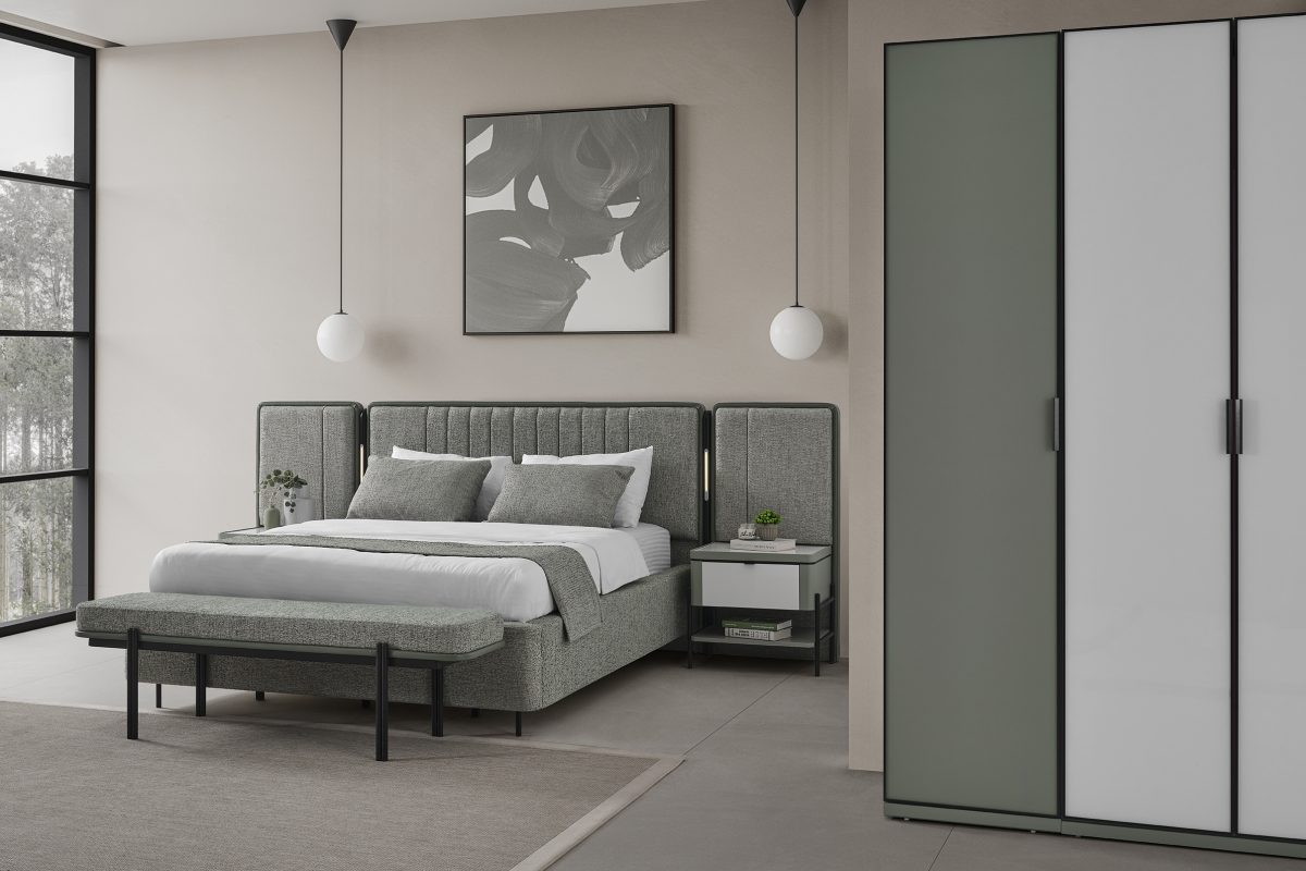 MOKA YEŞİL Yatak Odası - Görsel 8