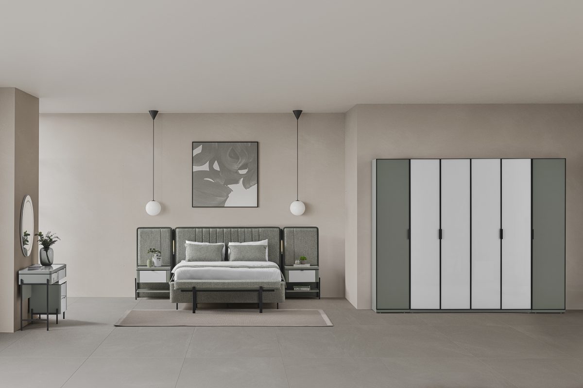 MOKA YEŞİL Yatak Odası - Görsel 2